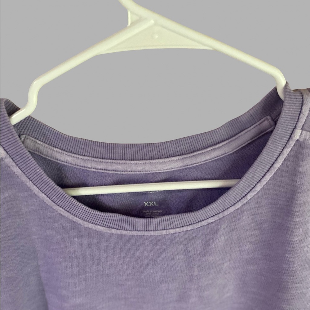 Purple Sleeveless Women's Top - Picture 2 of 4